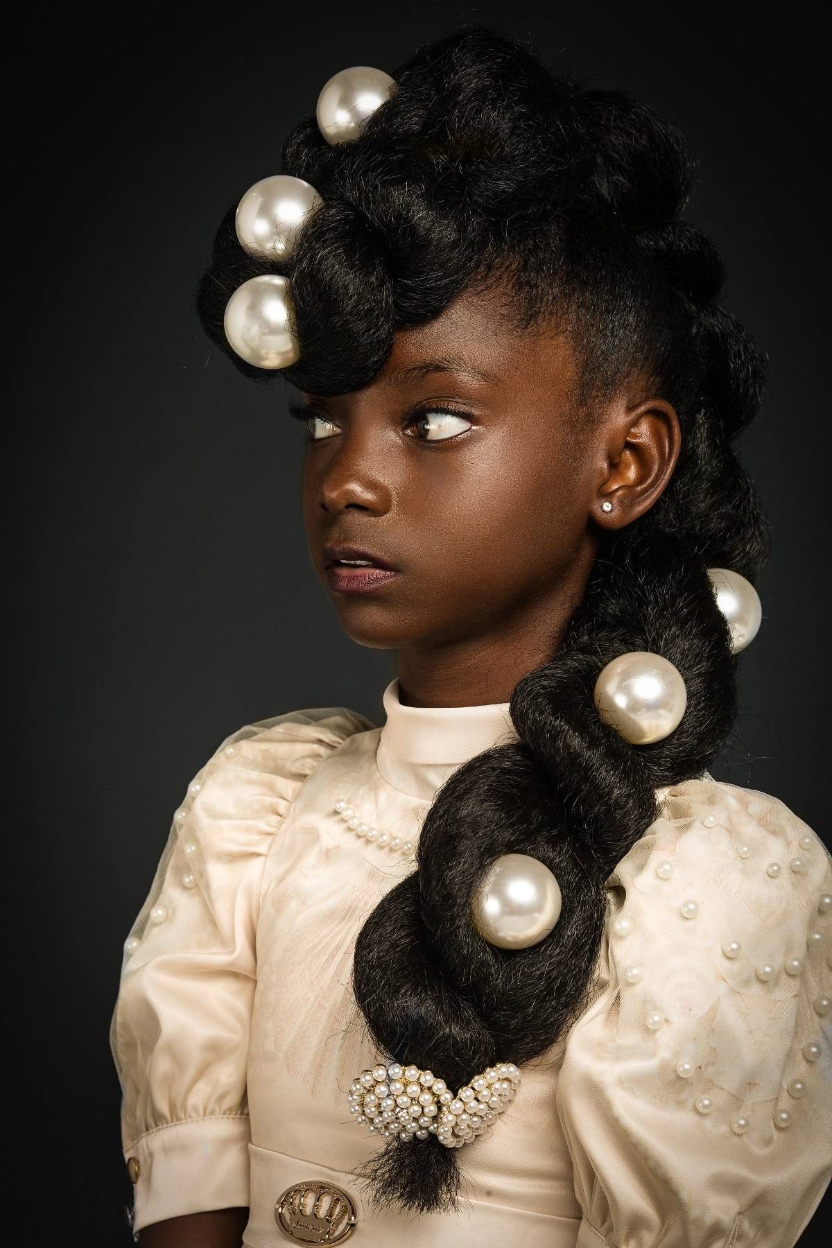 AfroArt series natural hair portrait by CreativeSoul Photography 4