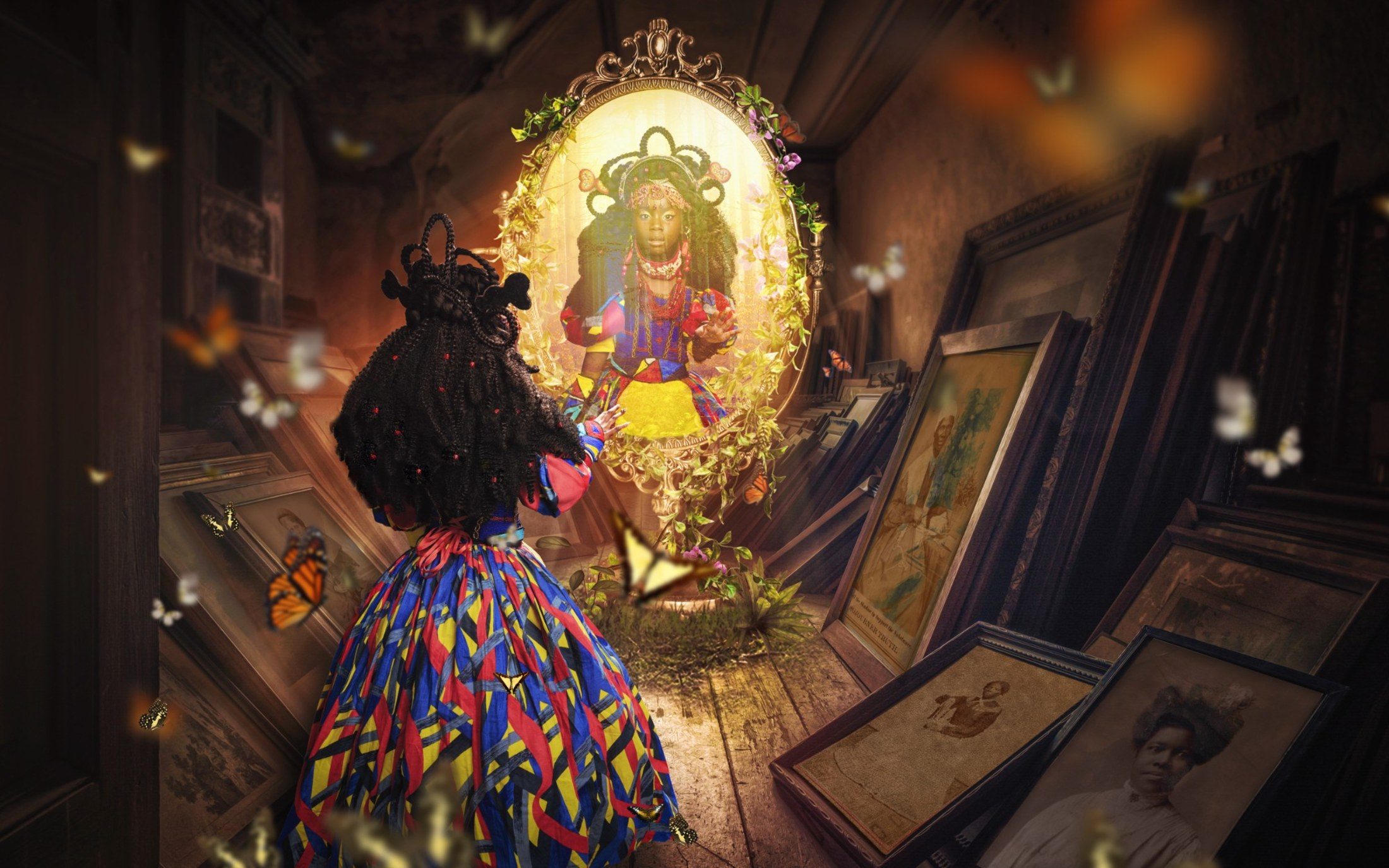 Mirror portrait from Glory