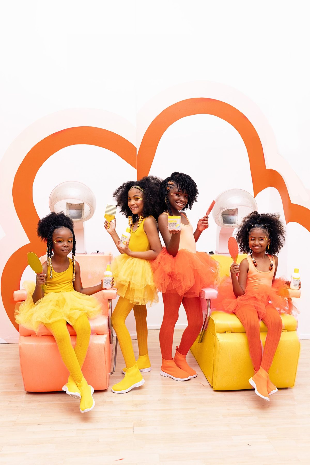 CurlyKids campaign photography by CreativeSoul