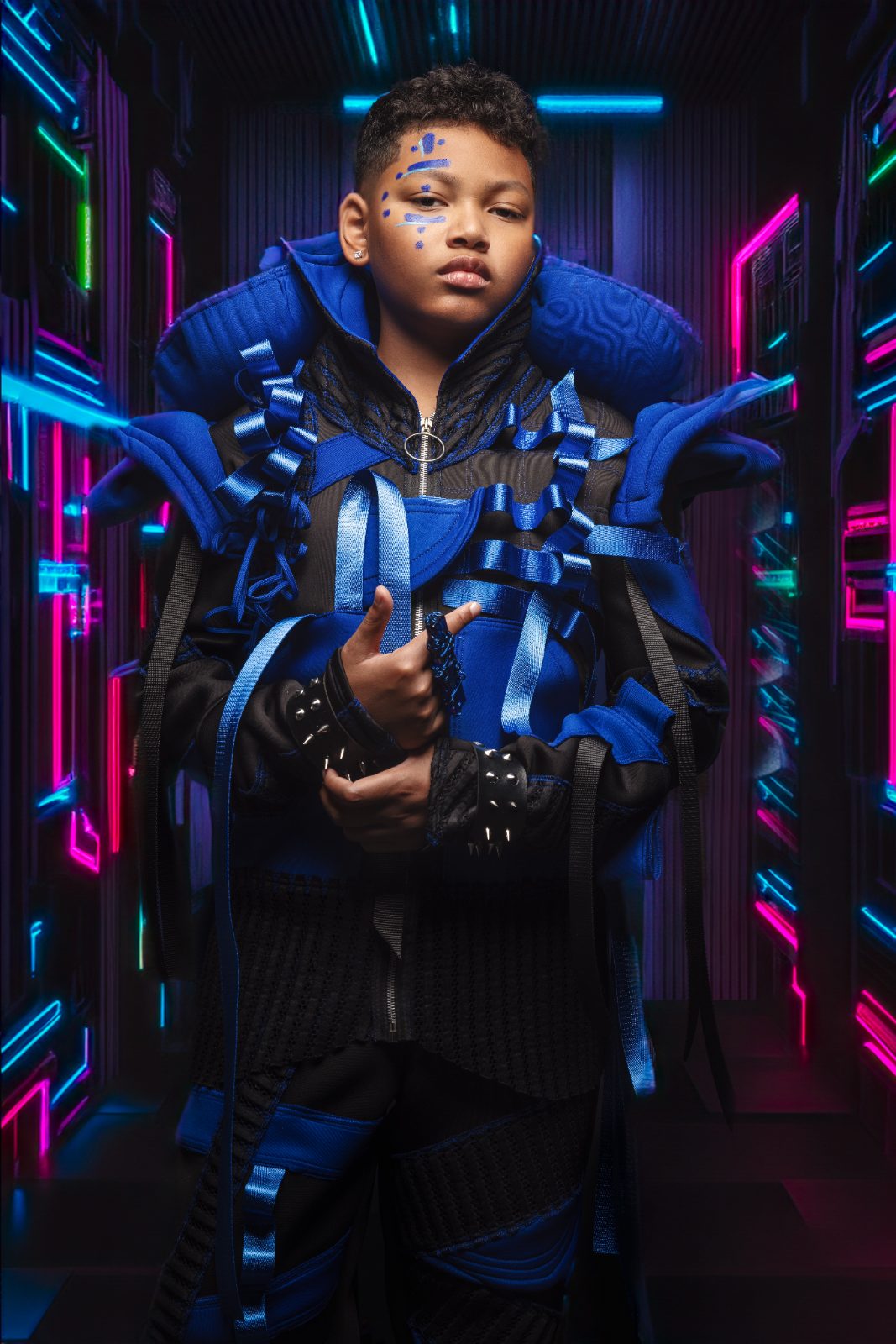 Black boy styled portrait by CreativeSoul Photography, Atlanta 3