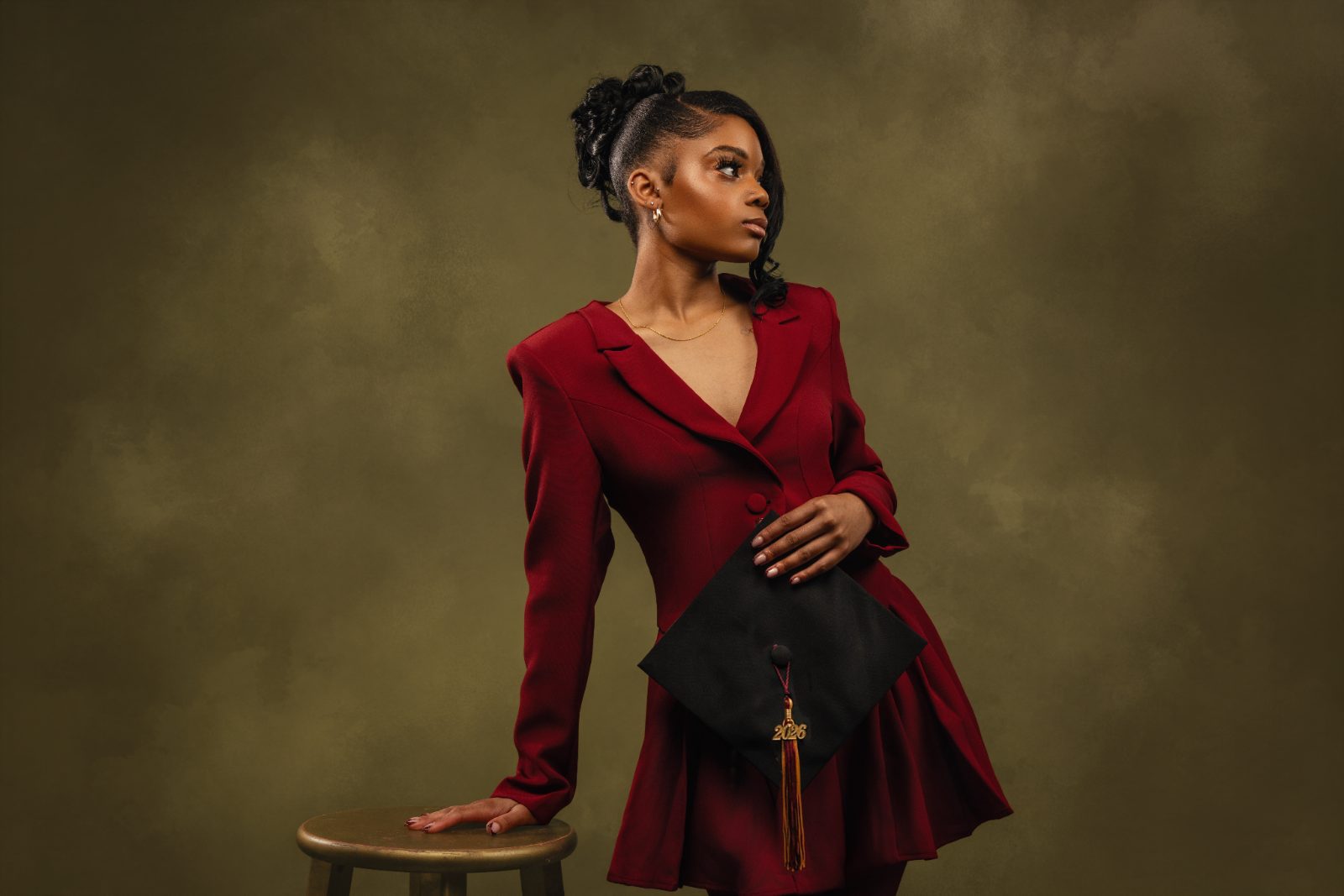 Graduation portrait by CreativeSoul Photography