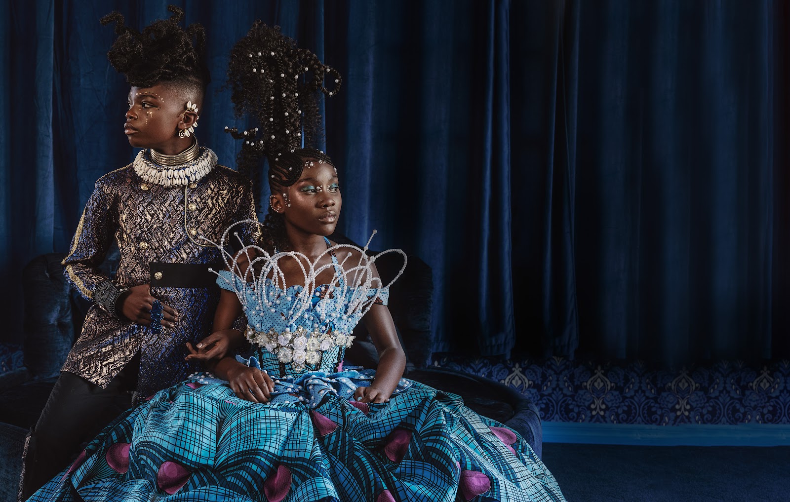 Children styled as royalty by CreativeSoul Photography, Atlanta