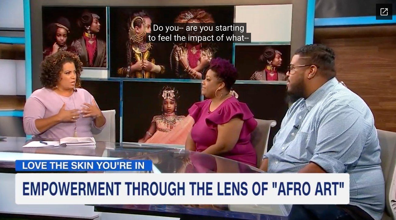 CNN HLN segment on CreativeSoul Photography