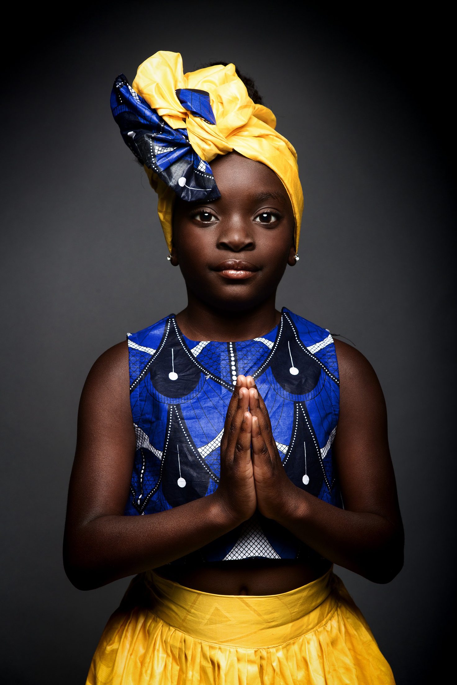 Afrocentric portrait theme portrait session
