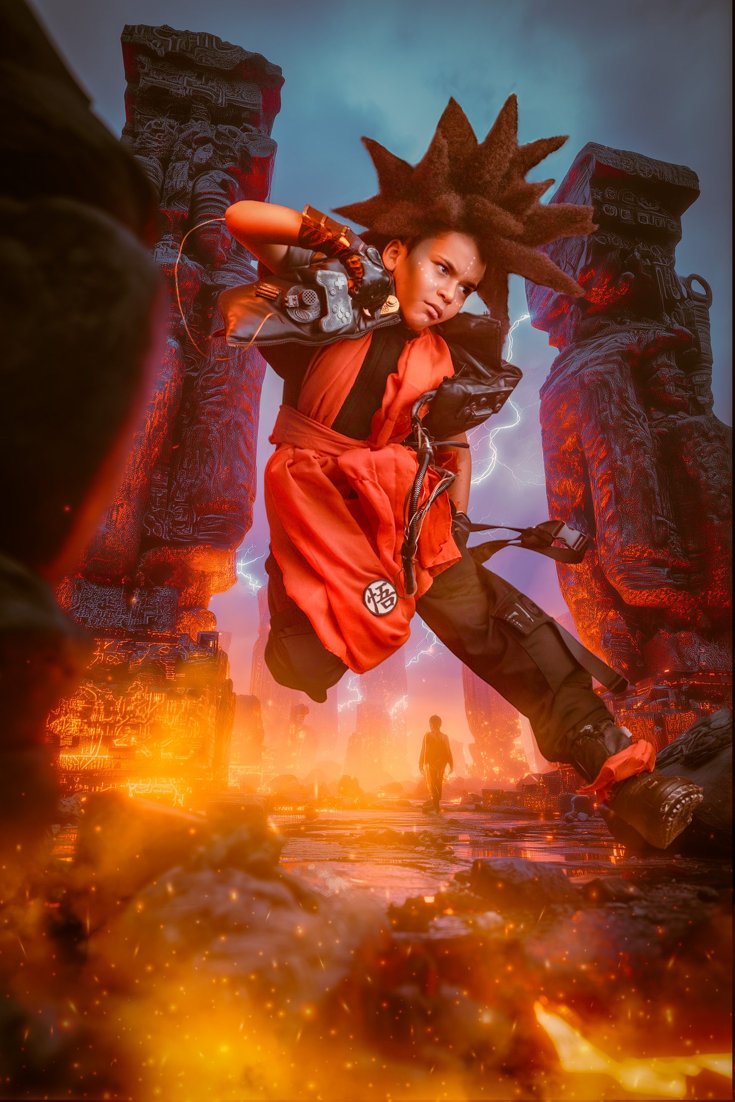 Anime & cosplay portrait theme portrait session