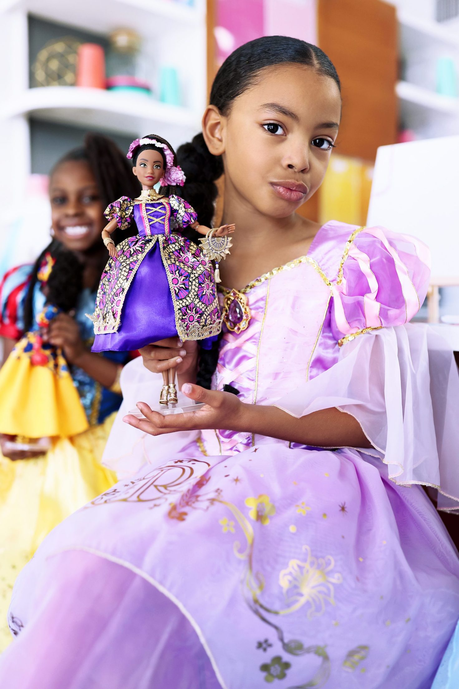 Behind the scenes on the Disney Princess doll shoot 4