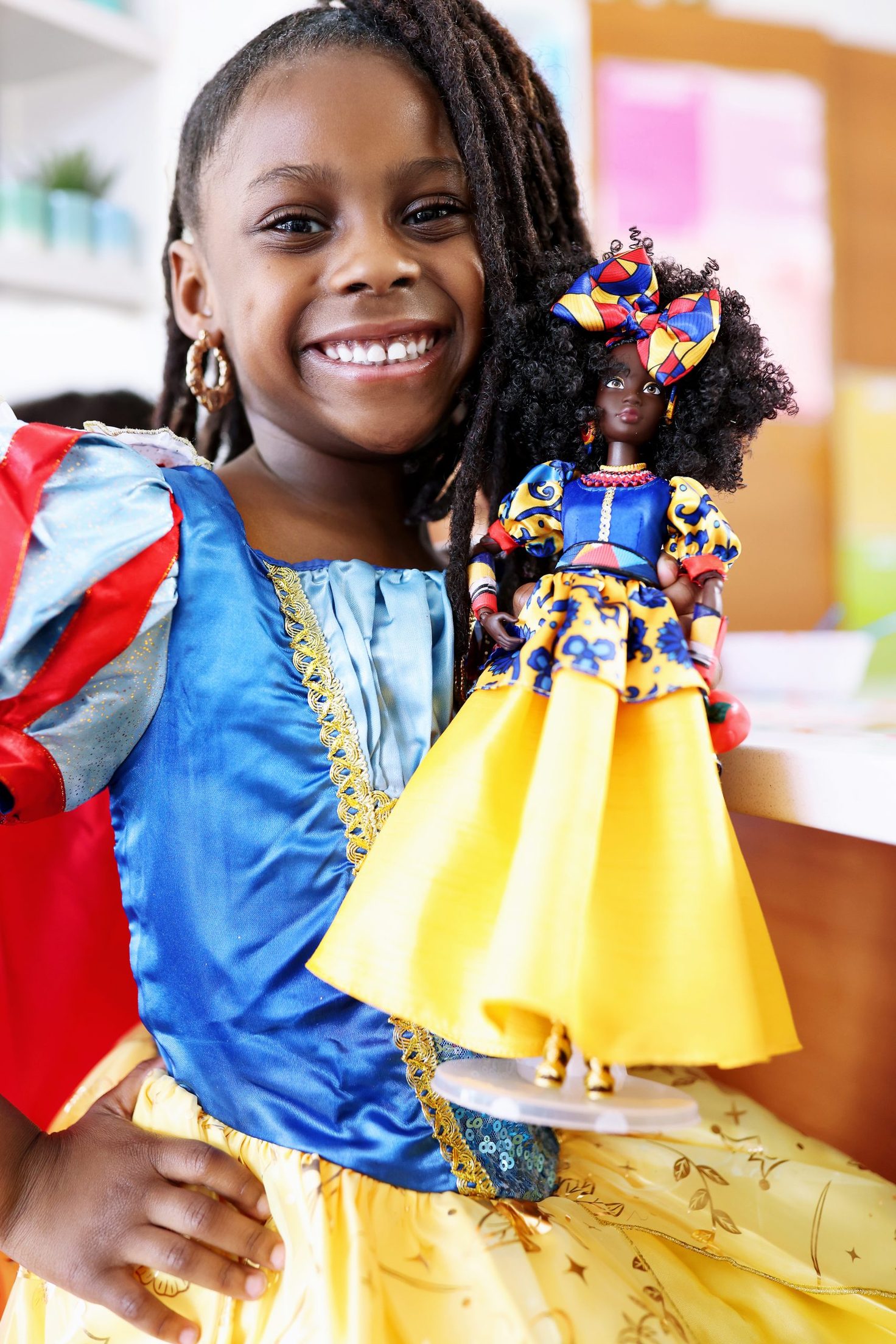 Behind the scenes on the Disney Princess doll shoot 5