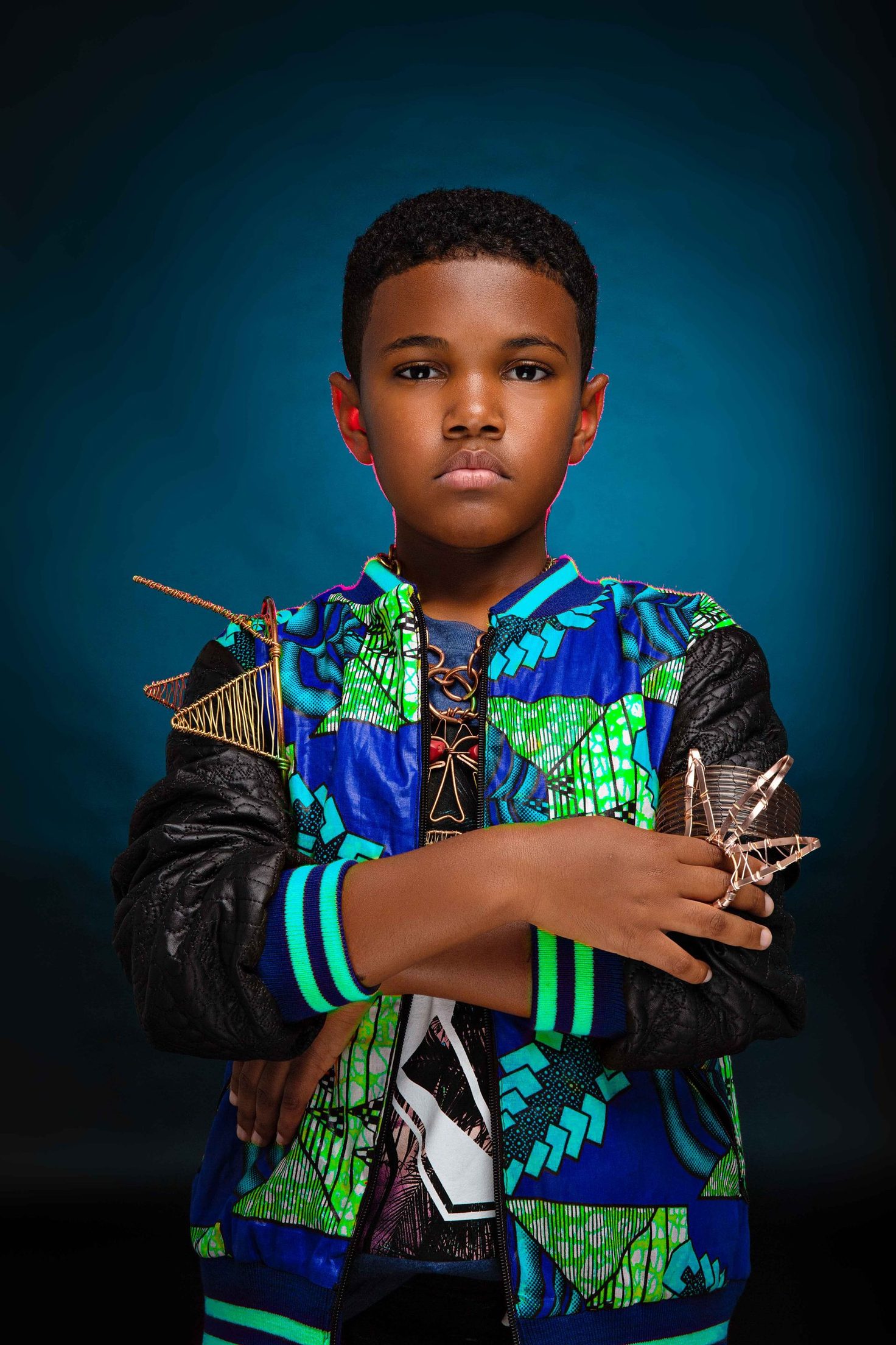 Black boy styled portrait by CreativeSoul Photography, Atlanta 8