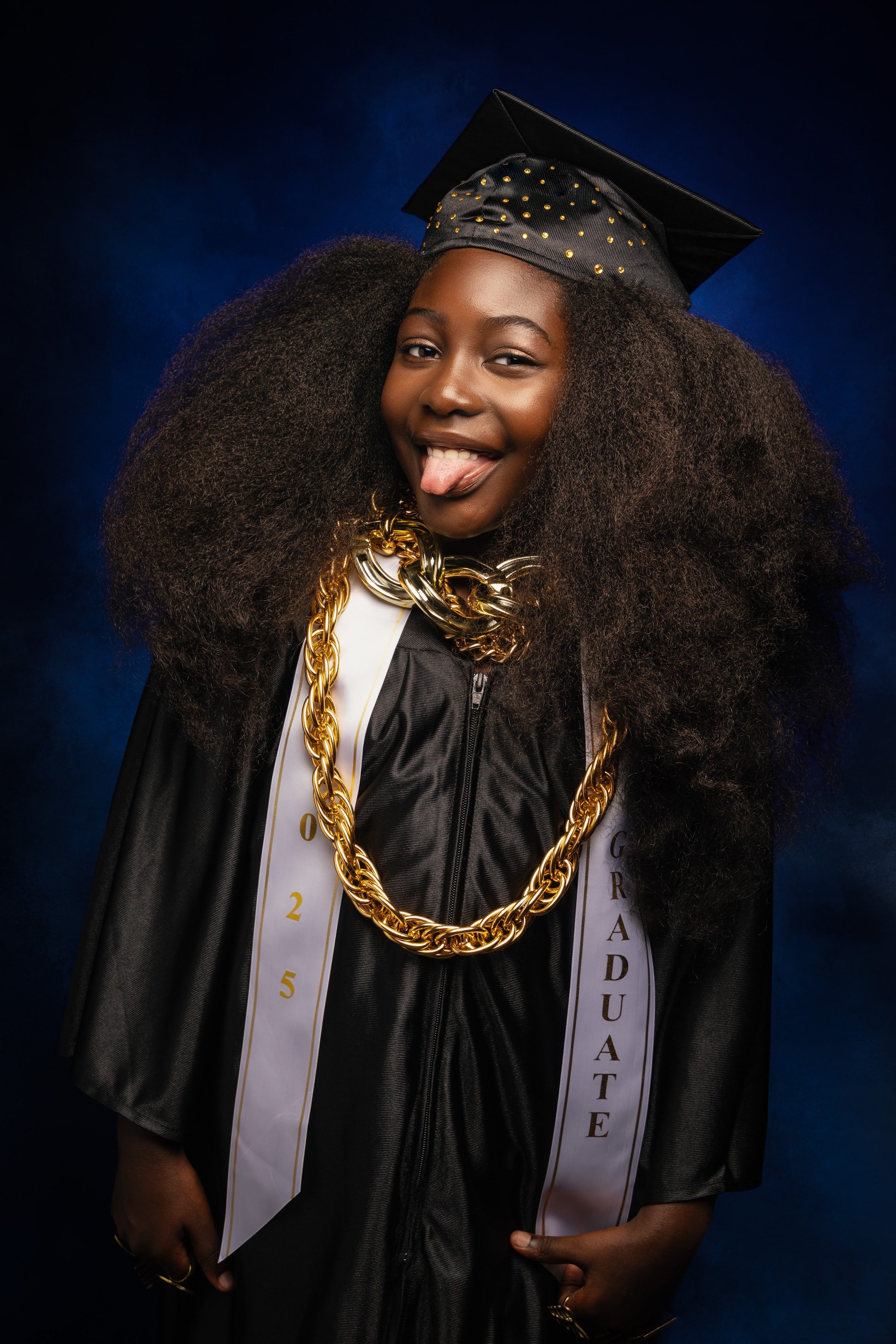 Graduation portrait by CreativeSoul Photography