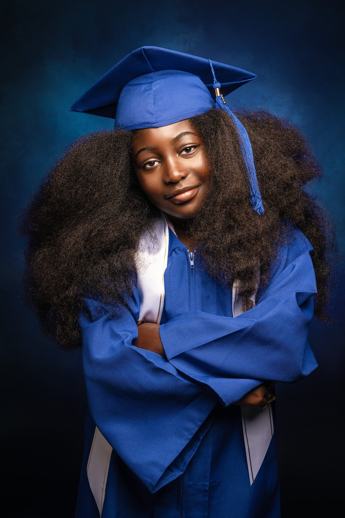 Graduation portrait by CreativeSoul Photography
