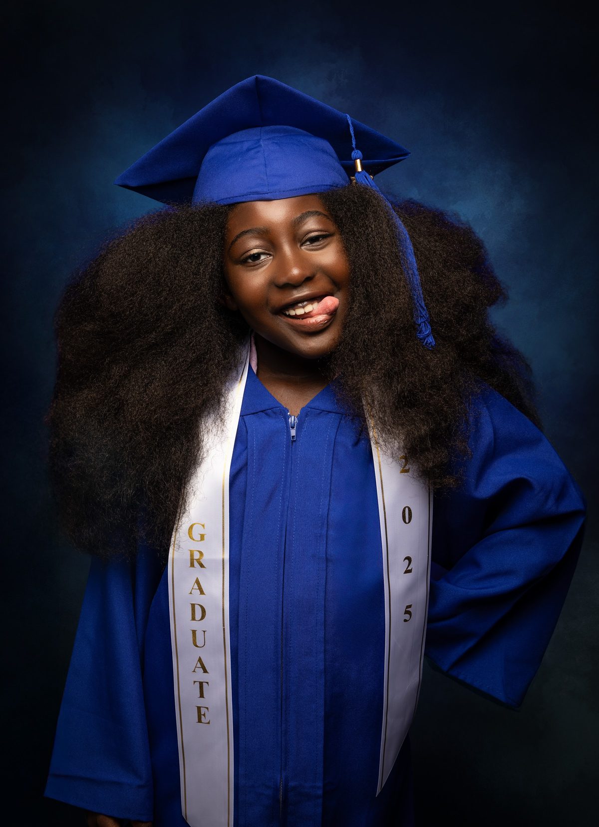 Graduation portrait, fifth grade