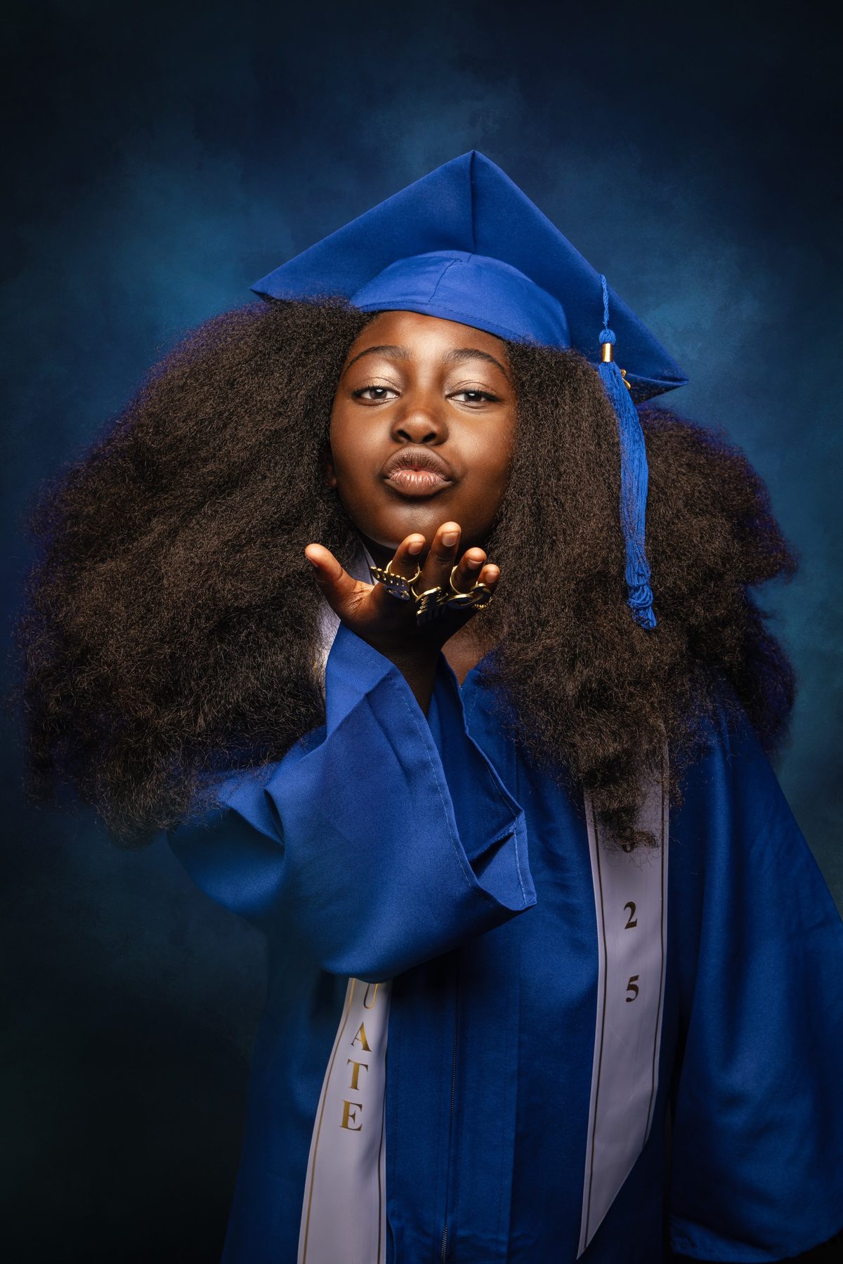 Graduation portrait, fifth grade