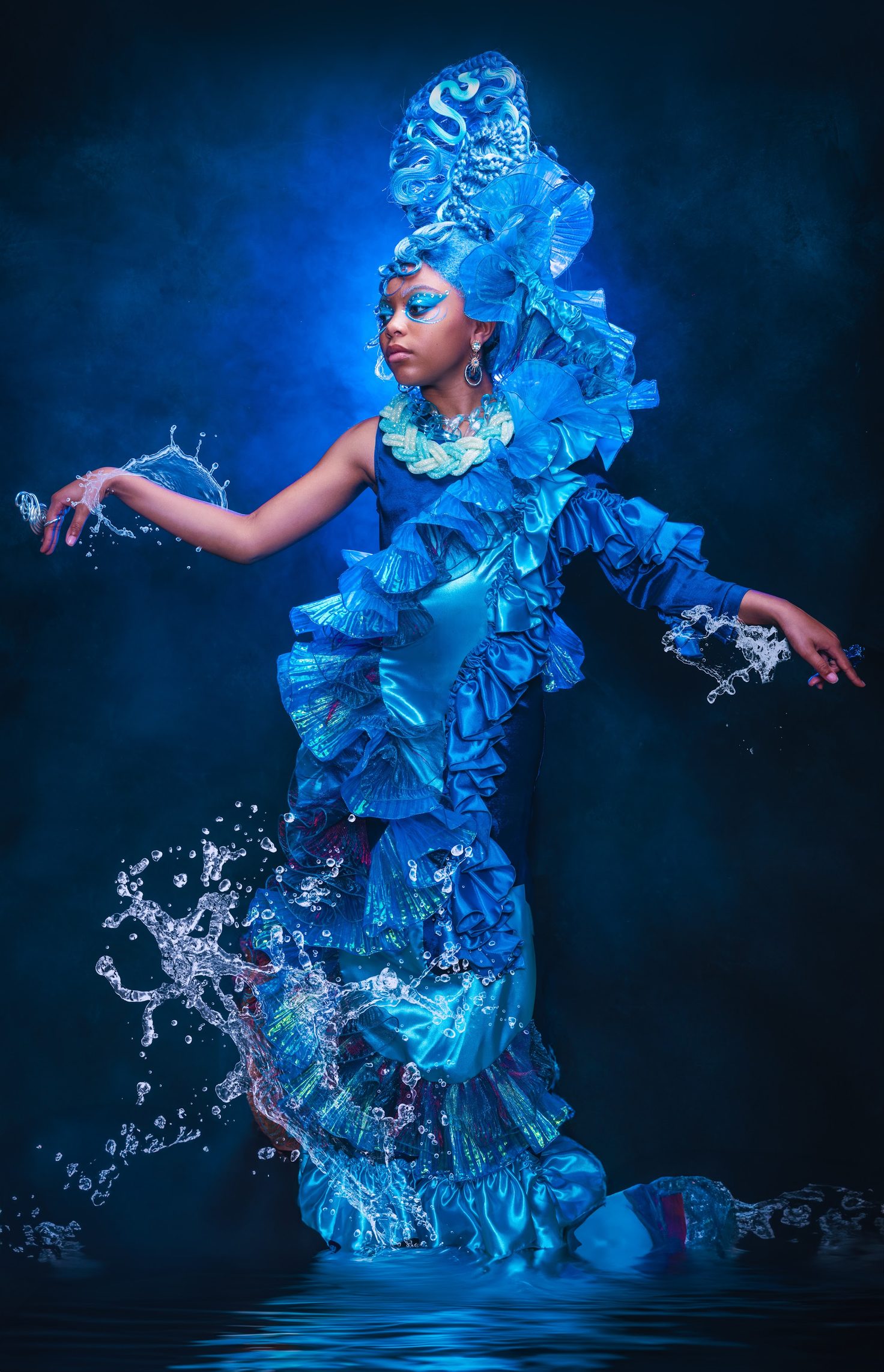 Mermaids & underwater portrait theme portrait, Chicago session