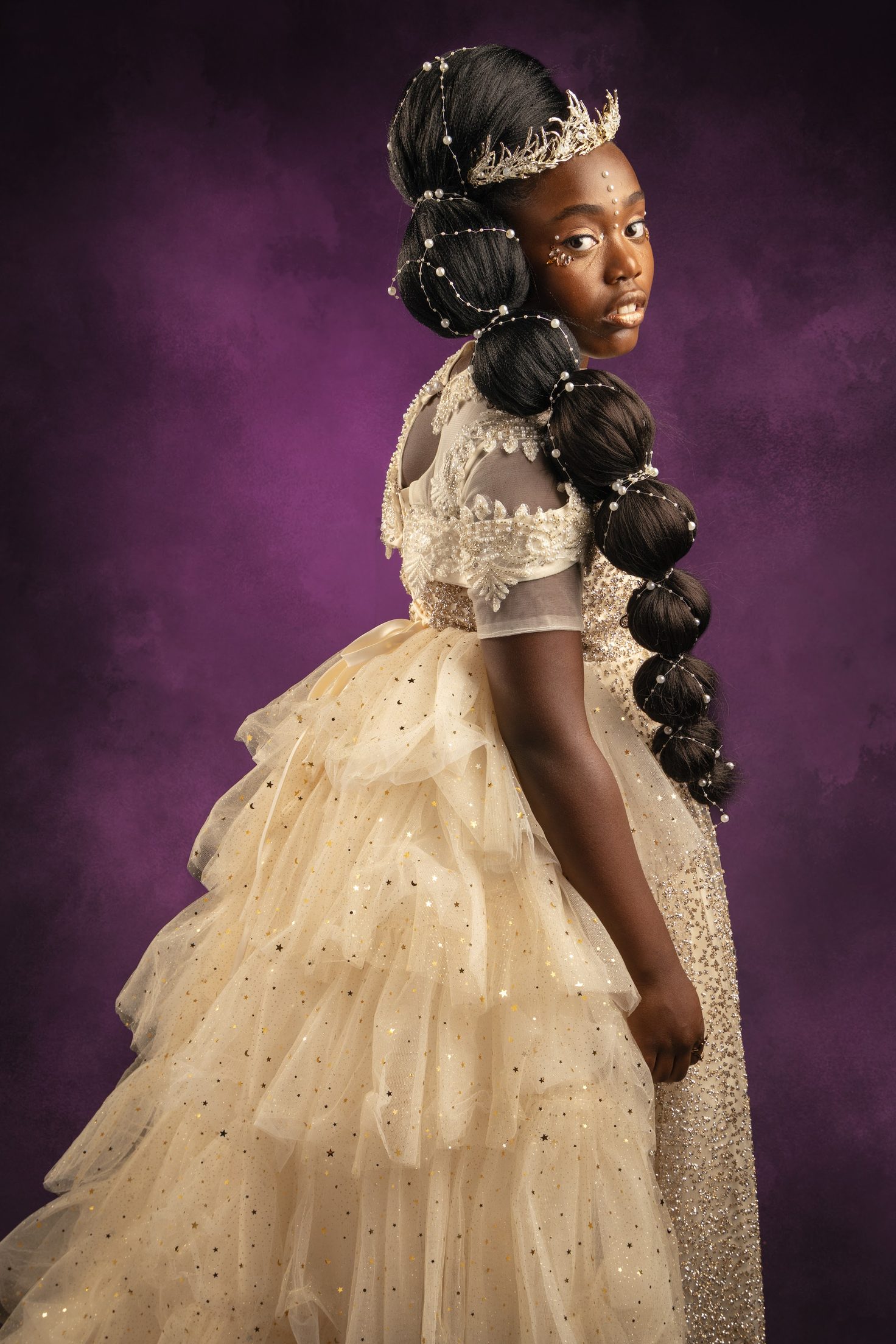 Royals & princess portrait theme portrait, siblings session