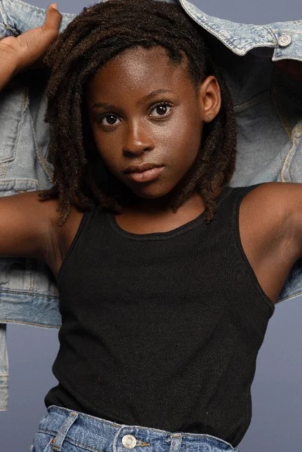 Studio headshot of a young model, CreativeSoul Photography