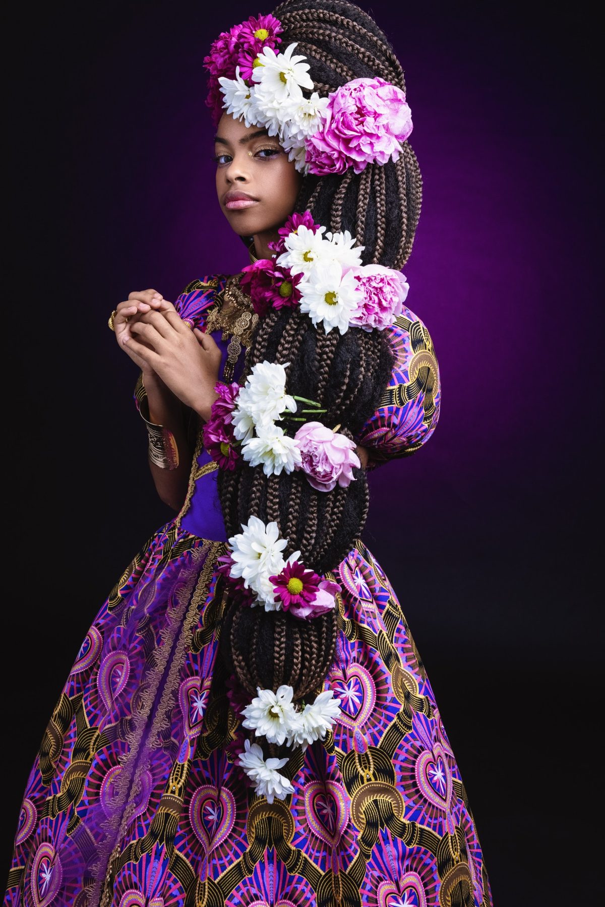 The portrait the Rapunzel doll was designed from