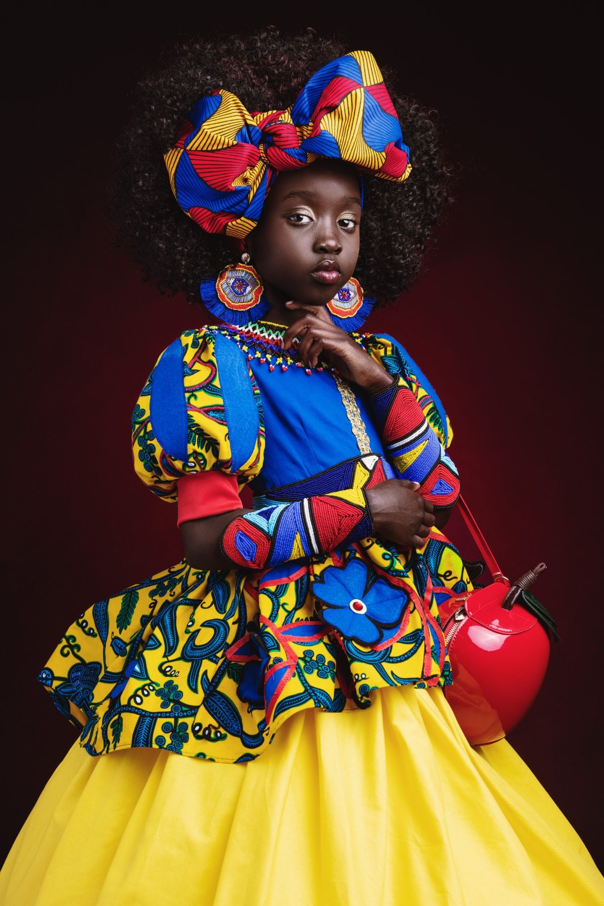 The portrait the Snow White doll was designed from