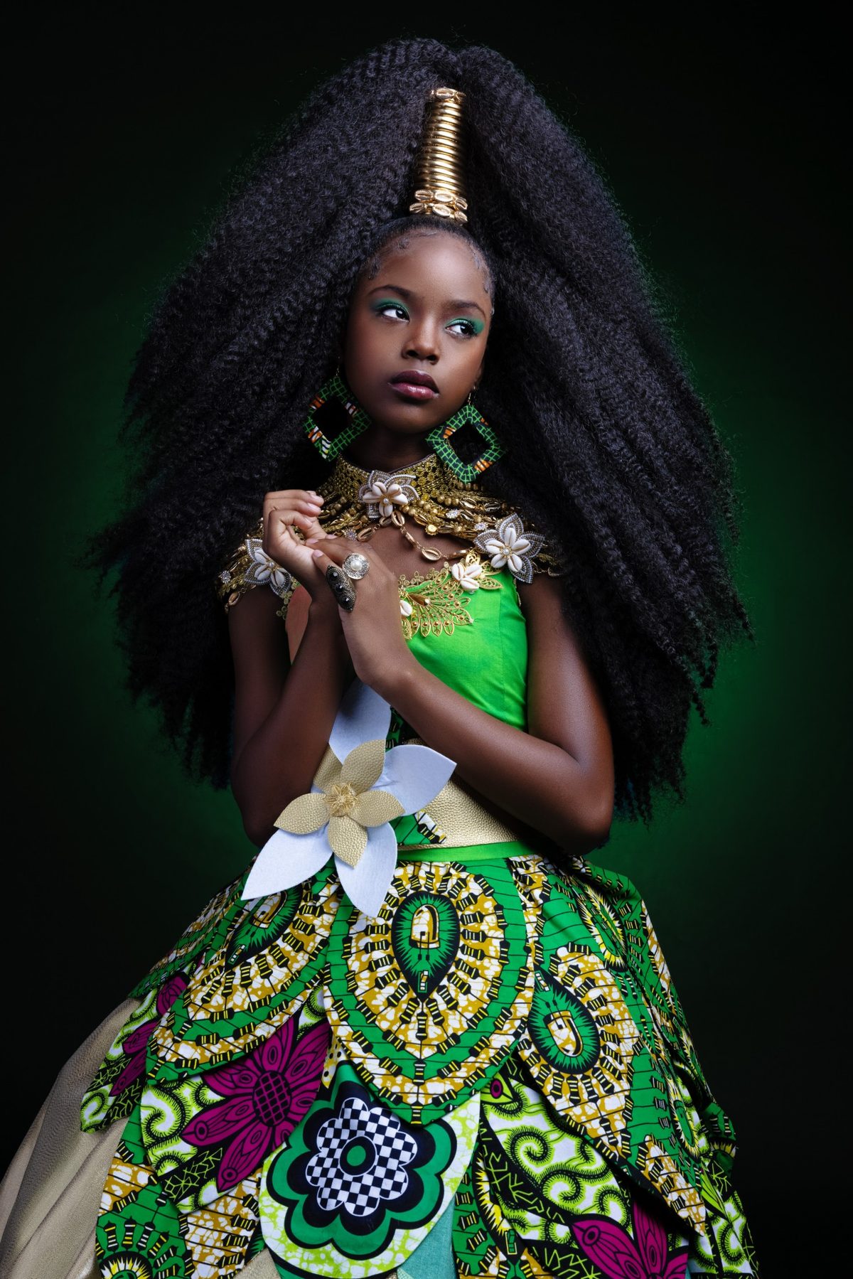 The portrait the Tiana doll was designed from