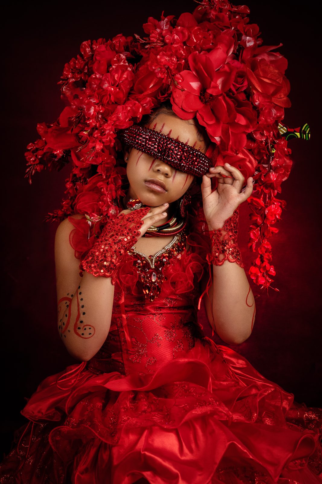 Fantasy and fae portrait theme portrait session