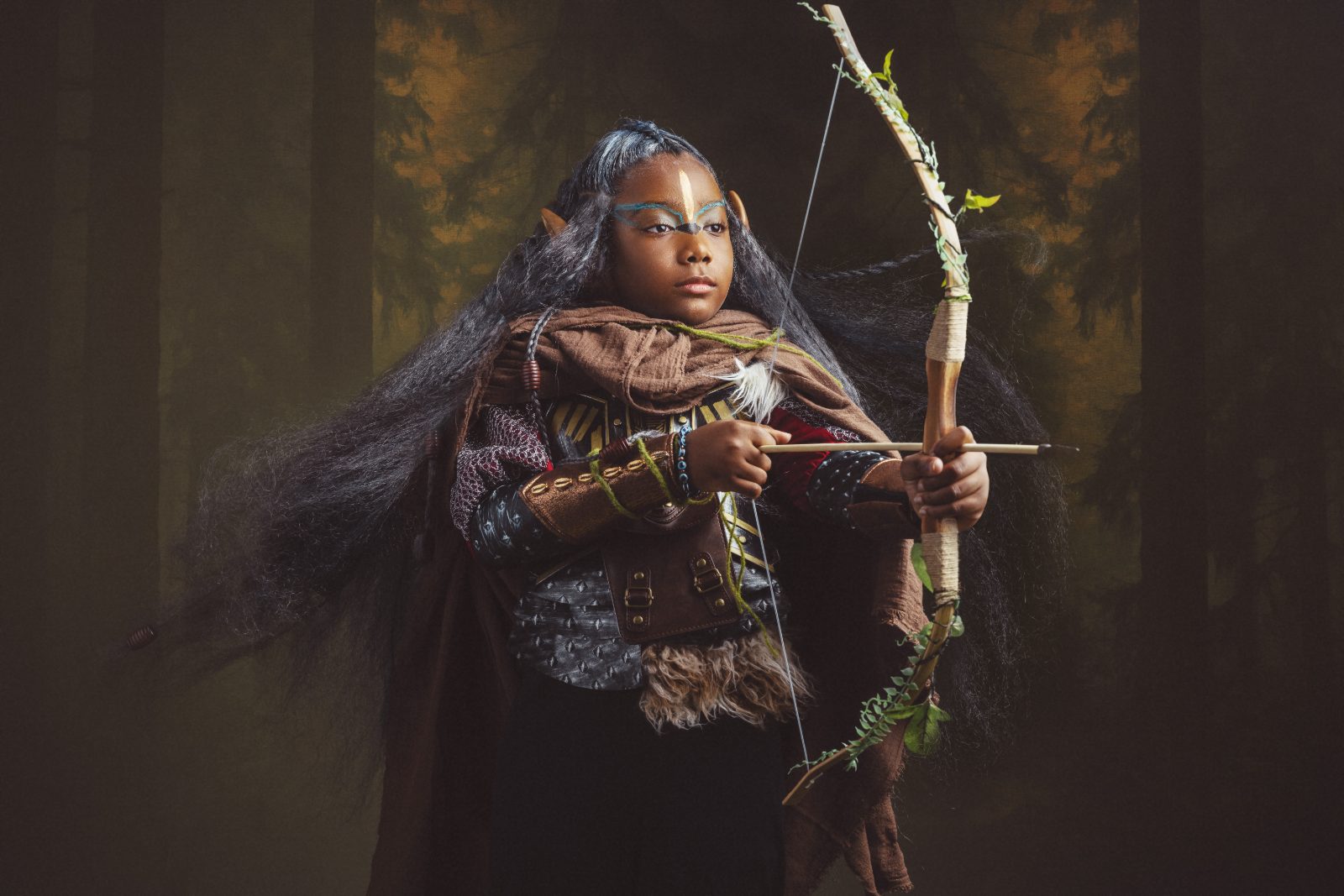 Fantasy and fae portrait theme portrait, Oakland session