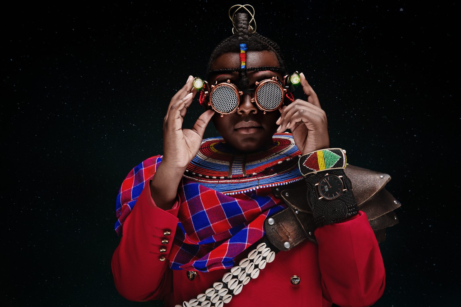 Afrocentric portrait theme portrait session