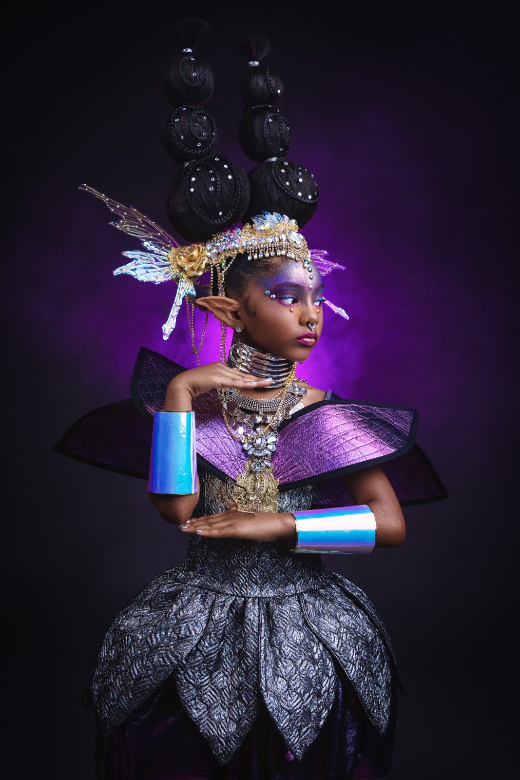 Fantasy and fae portrait theme portrait session