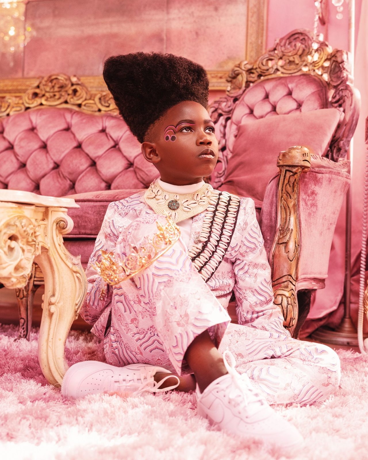 Royals & princess portrait theme portrait, Hasbro x Disney session