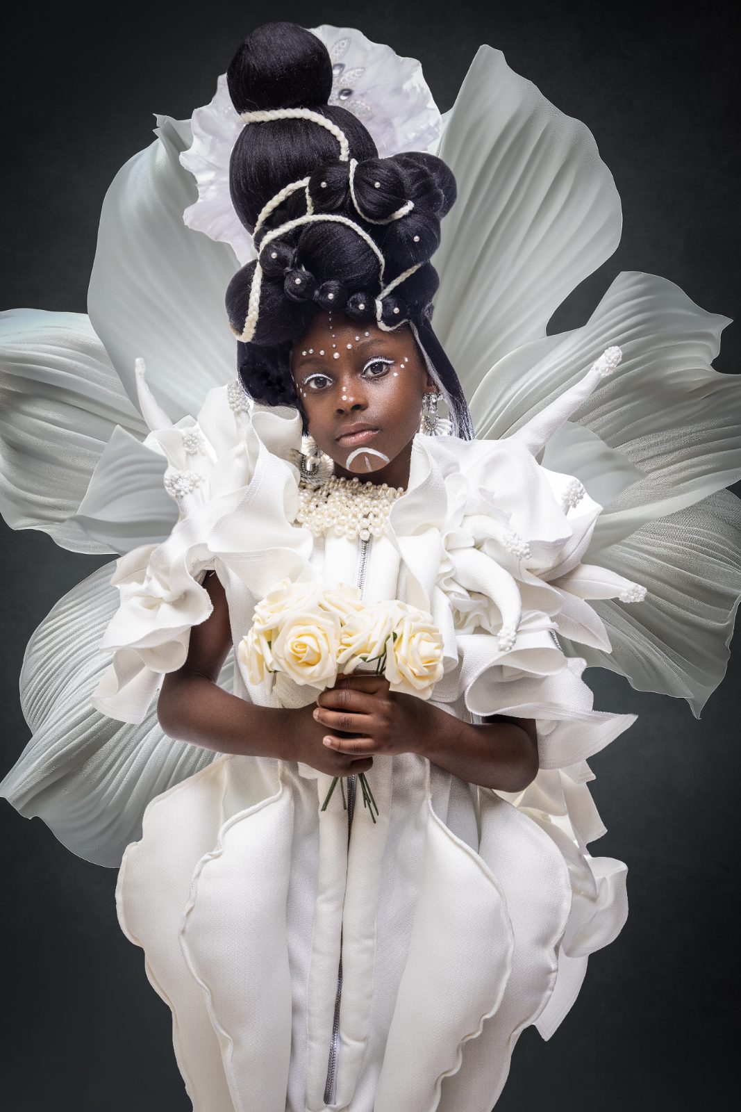 Afrocentric portrait theme portrait session