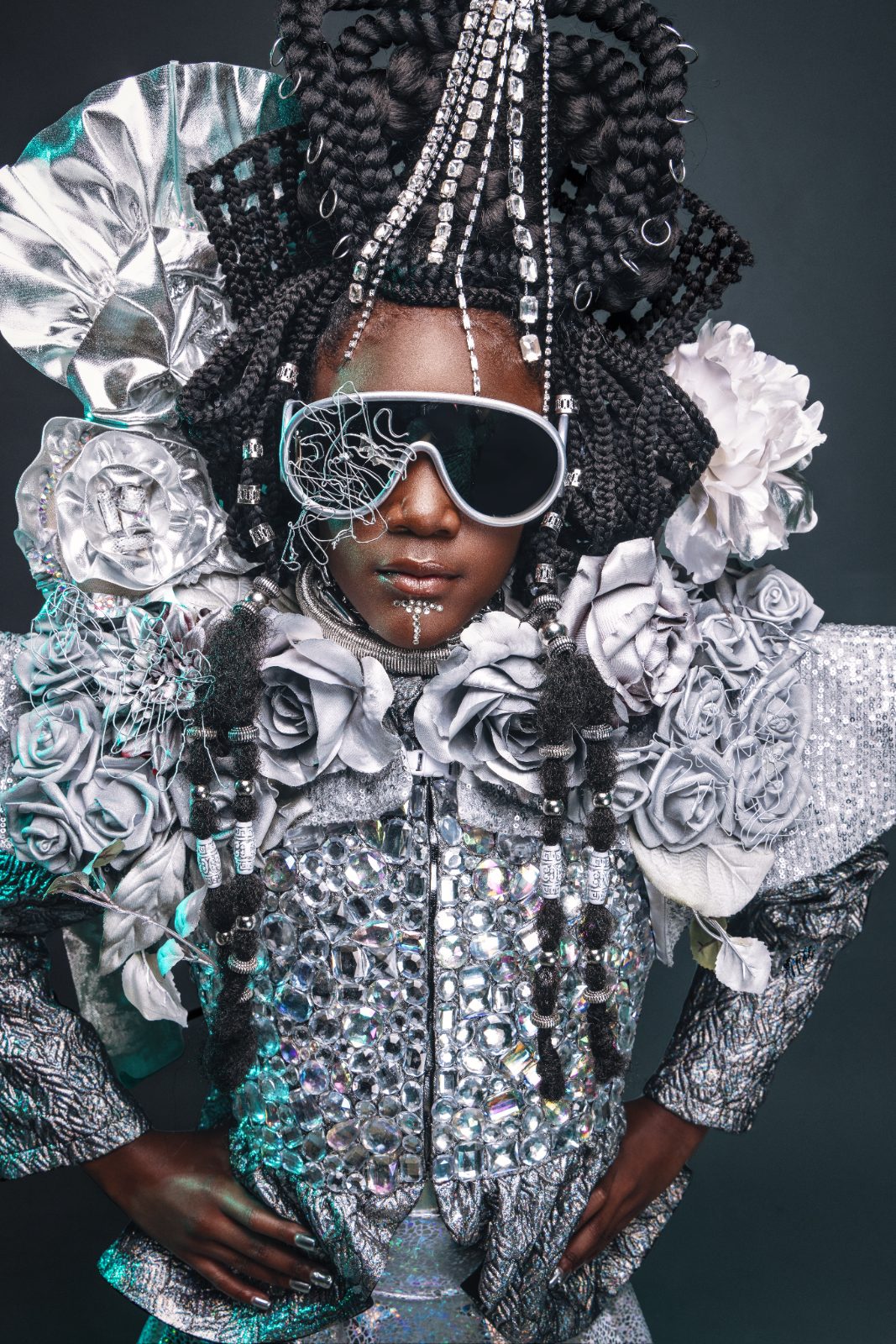 Afrocentric portrait theme portrait, Calendar session