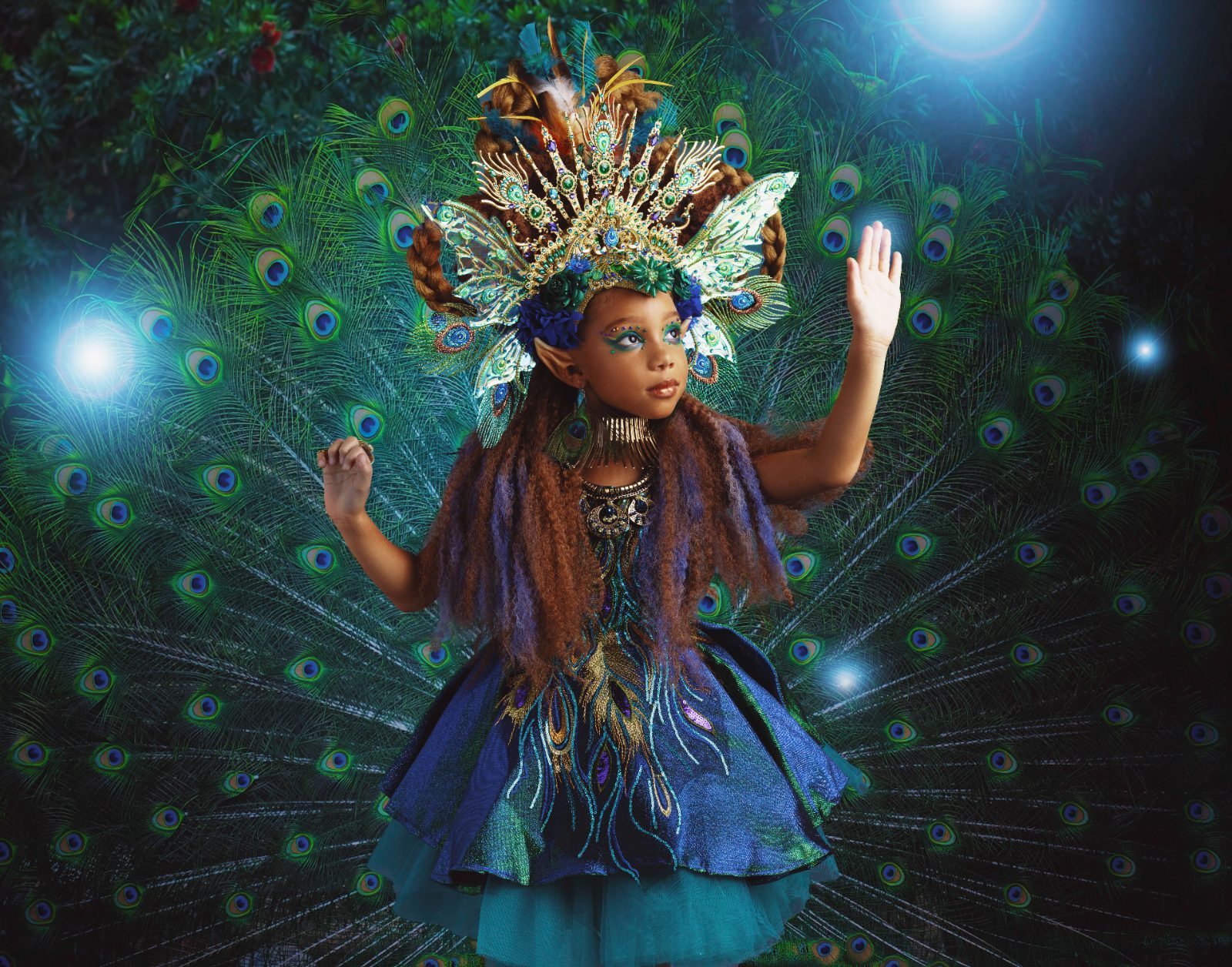 Fantasy and fae portrait theme portrait session