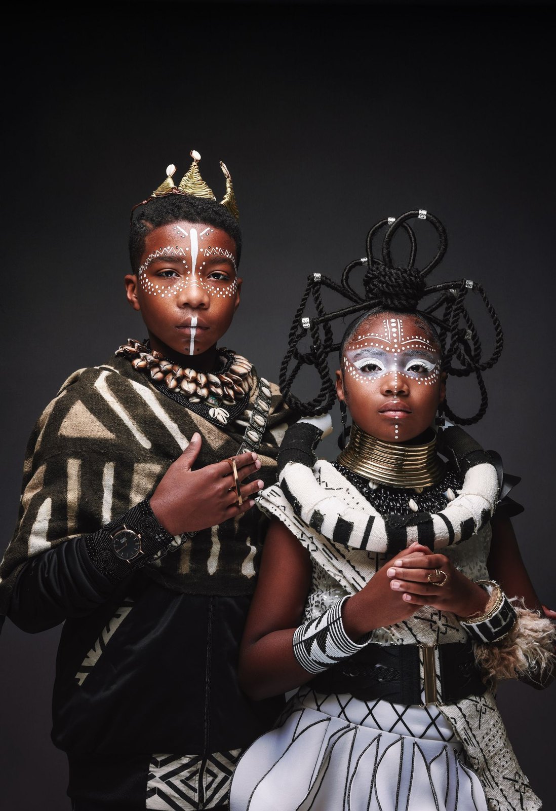 Matthew and his sister, photographed by CreativeSoul