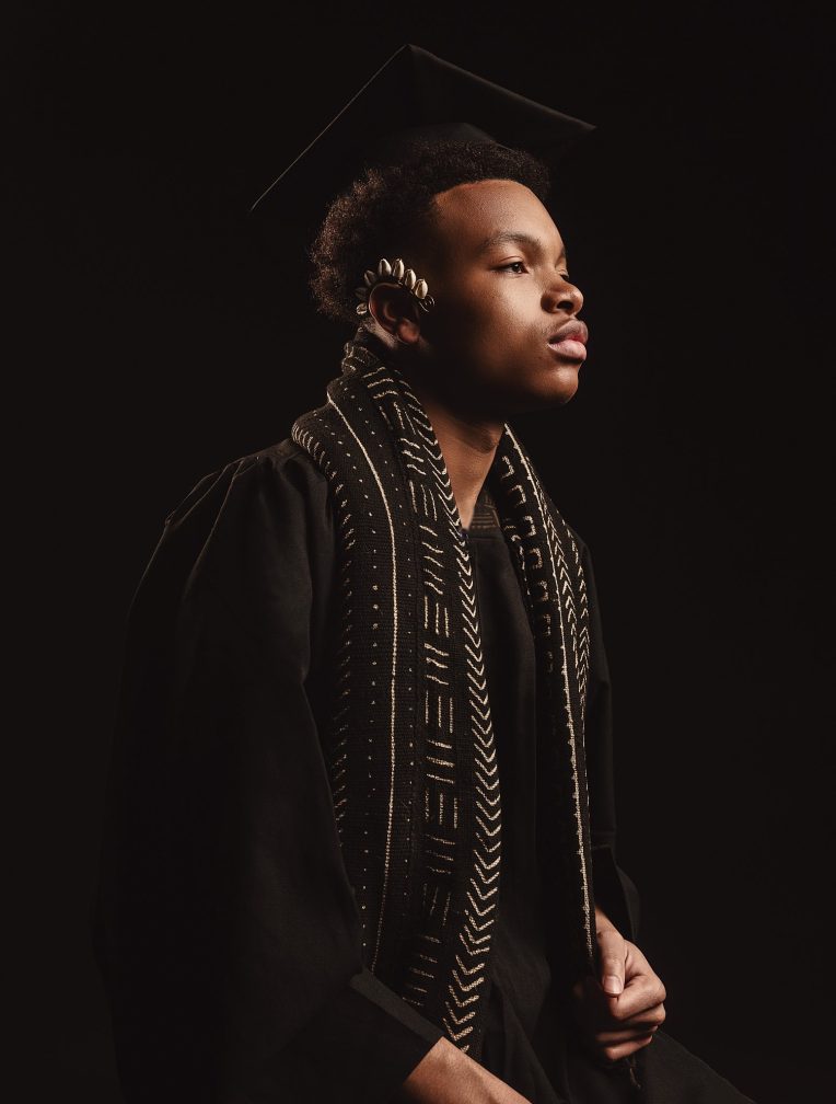 Graduation portrait by CreativeSoul Photography