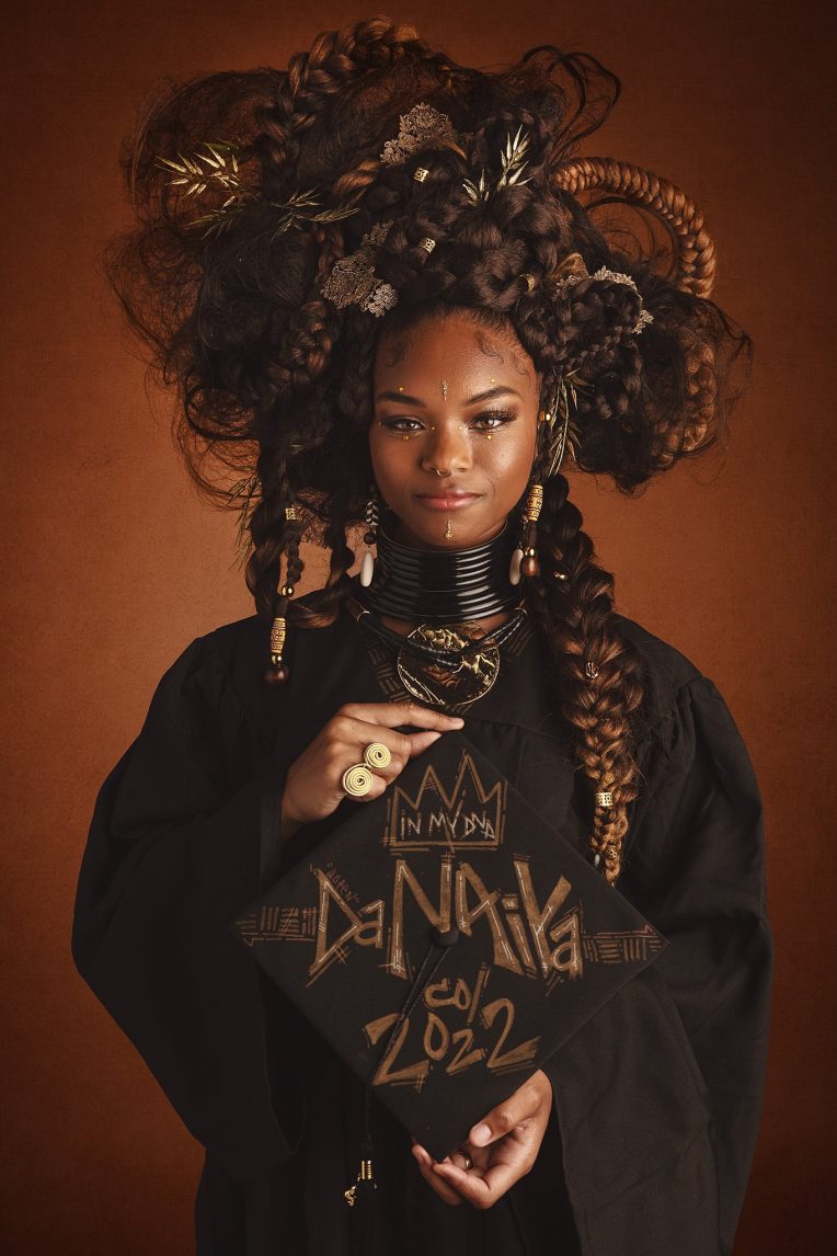 Graduation portrait by CreativeSoul Photography